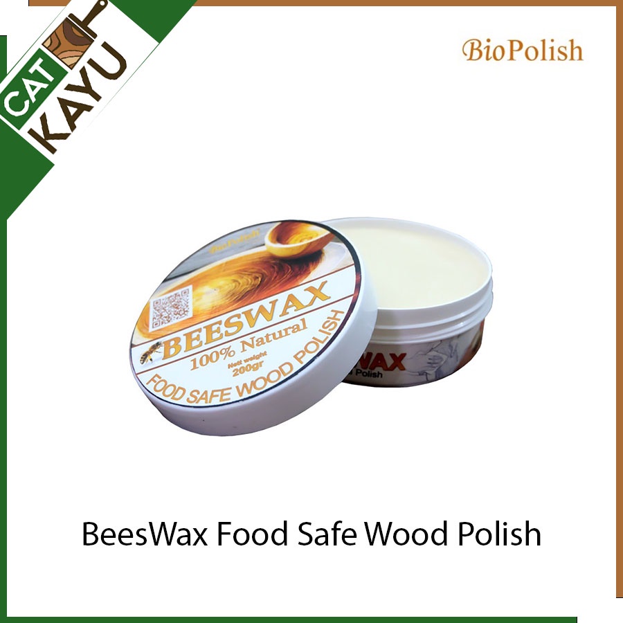 Beeswax Biopolish 200gr Cream Poles Sendok Garpu Kayu Sonokeling