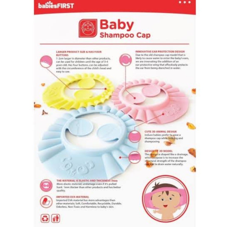 BabiesFirst Baby shampoo cap