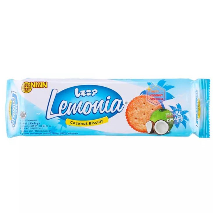 

Nissin Lemonia - Coconut Biscuit - 130 gr