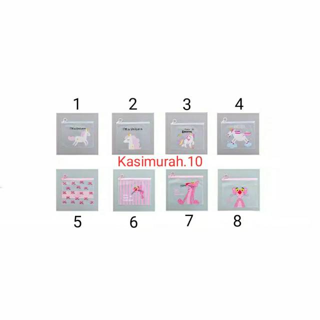 Kasimurah.10 | Tempat Pensil Pvc / Tempat Pensil Unicorn Panther / Tempat Kosmetik /Tempat Kosmetik-4