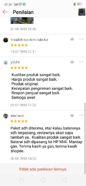 Baterai Battery Batre Redmi Mi4i Mi 4i BM33 Original 100%