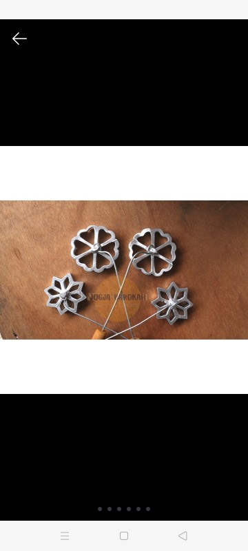 Cetakan Kembang Goyang Aluminium Cor Kecil Besar By Jogja Barokah Loyang