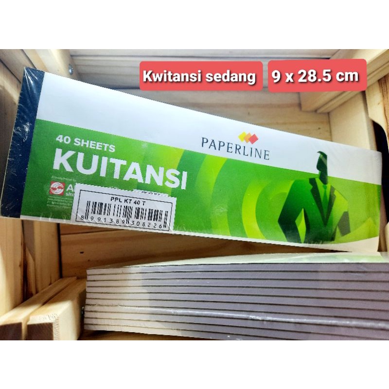 

[GROSIR] Kwitansi sedang 1 pak @10 pcs
