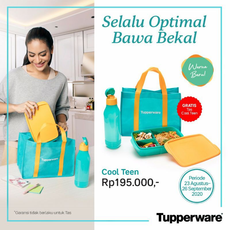 Tempat makan Cool teen Tupperware