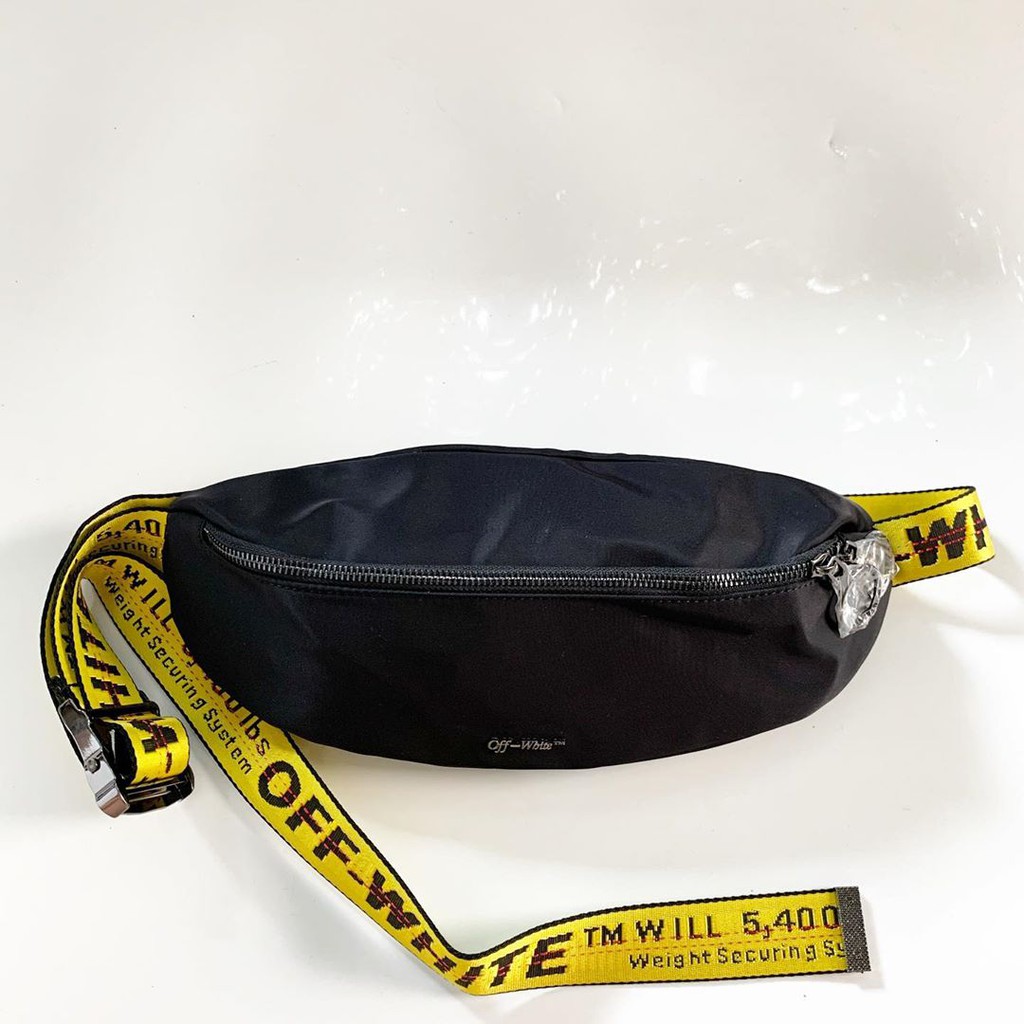 Waistbag Offwhite Plat Logo