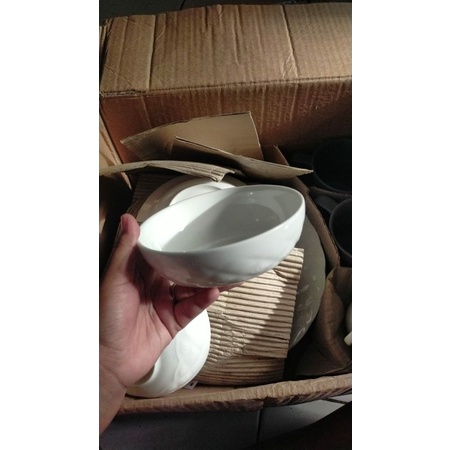 Mangkok keramik Legacy bowl putih