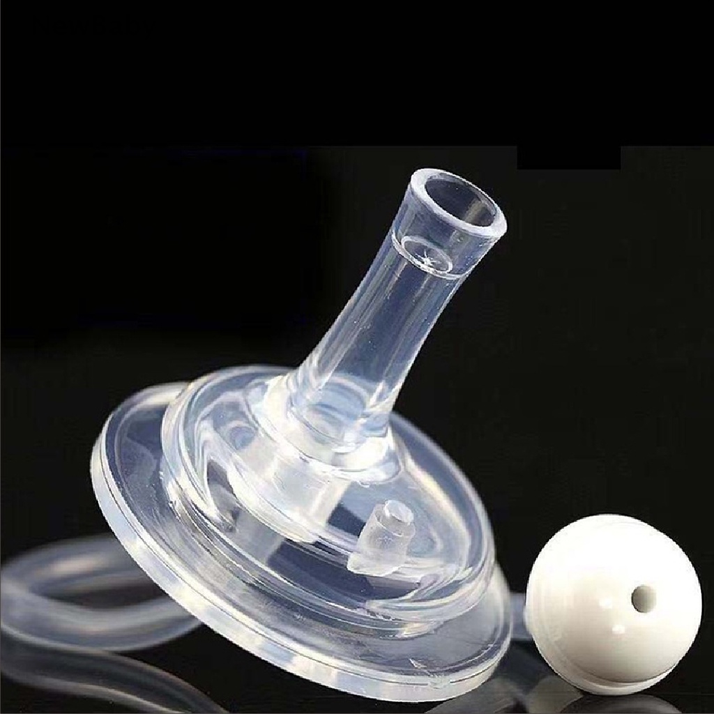 NewBaby Anti Flatulence Silicone Wide Neck Baby Feeding Milk Bottle Natural Nipple Teat ID