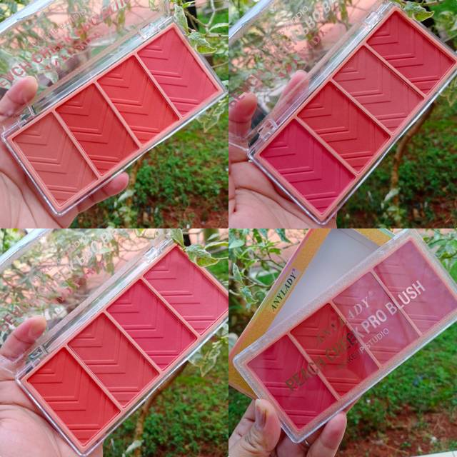 [ ECER ] ANYLADY BLUSHER 4 WARNA