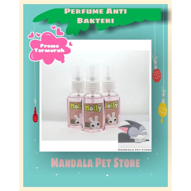 Perfume Hewan Anti Bakteri Untuk Kucing Anjing Kelinci Dll