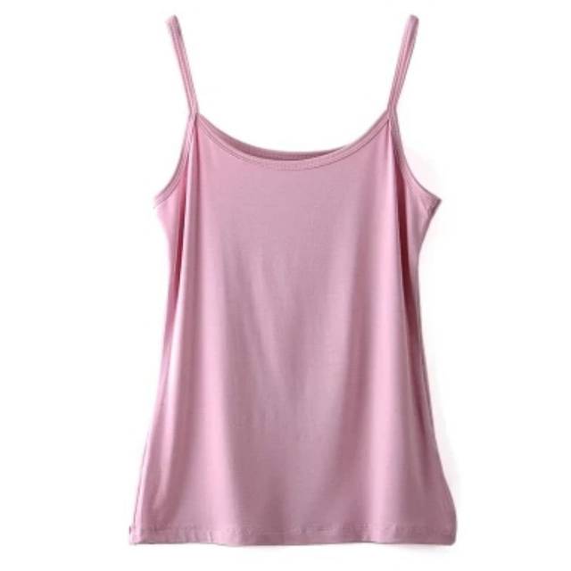 Tanktop Cewek Tali Viorano Super Soft Tangtop Tali Kecil Wanita Berkualitas All Size Fit XL