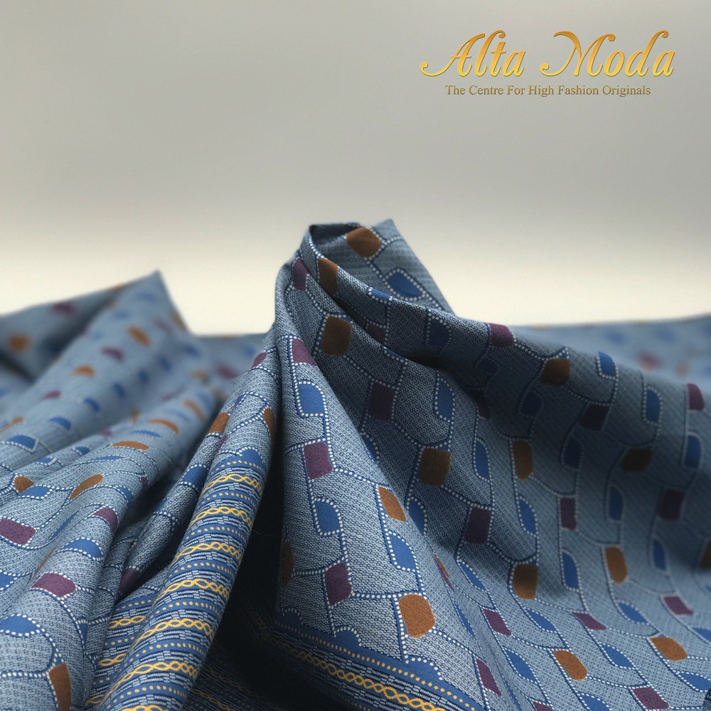 

Alta Moda Batik Katun Tenunan Pinggiran Biru - Modern (0.5M)