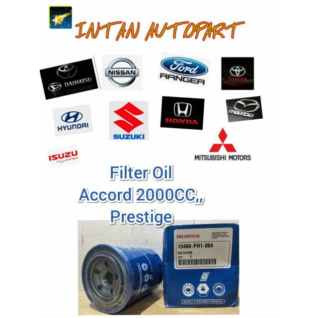 FILTER OLI HONDA ACCORD 2000CC/PRESTIGE/MAESTRO 15400-PH1-004