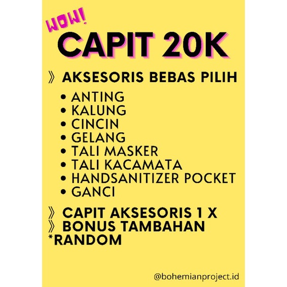 TERLARIS BEST SELLER ♡ PAKET SEROK MANIK SETENGAH PON | SEROK MANIK MURAH BEBAS PILIH | SEROK MANIK &amp; TOPPING AKSESORIS