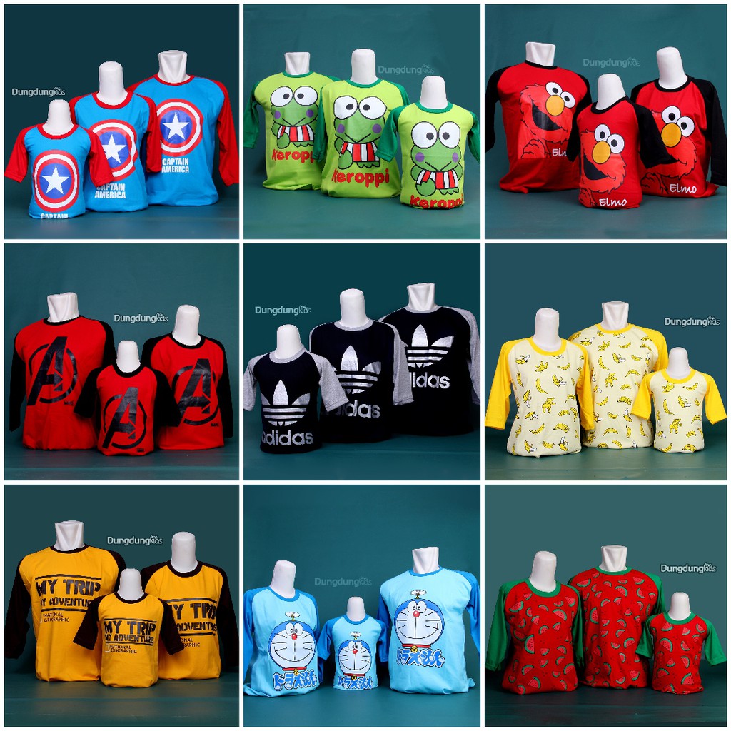 KAOS ANAK COUPLE KAOS COUPLE KELUARGA BAJU KELUARGA COUPLE FAMILY