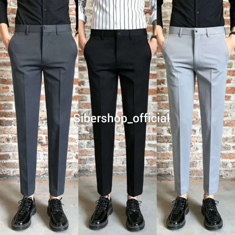 Celana Bahan Celana Angkle Pants Celana Casual Celana Formal Celana Chino Celana Kerja Kantor Bahan Dasar Berkualitas Premium