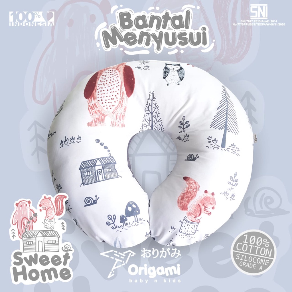 ORIGAMI Bantal Menyusui Bayi - ALD