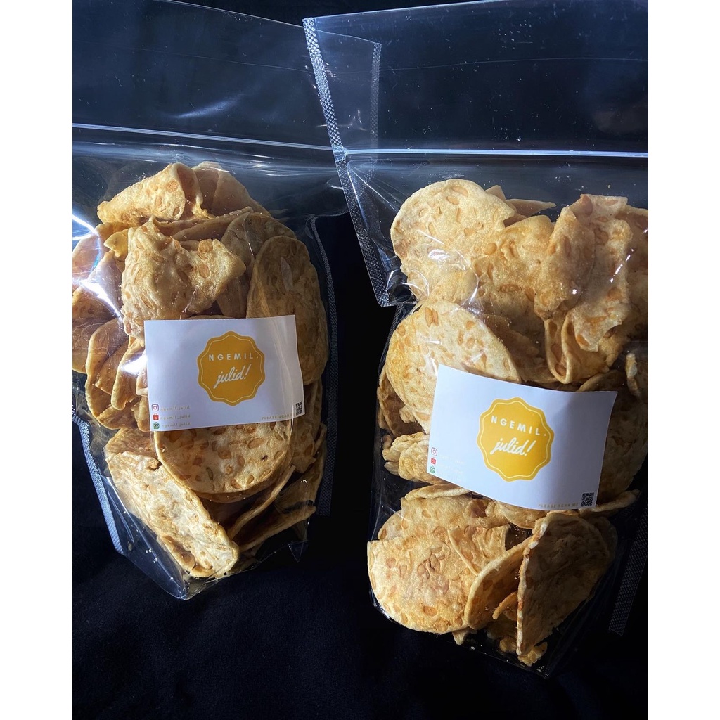 

Keripik Kerupuk Tempe Original Renyah Asin