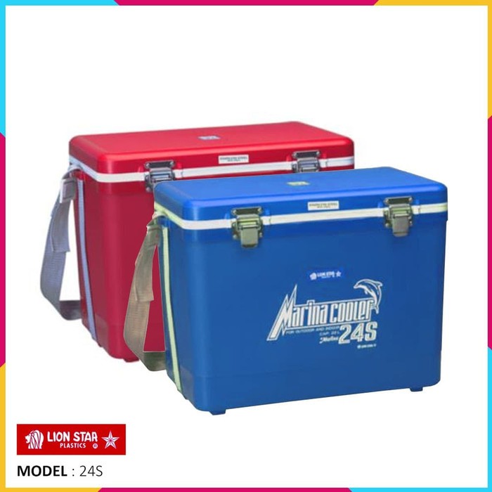 LION STAR Marina Cooler 24S Box Ice Kotak Tempat Es 22 Lt