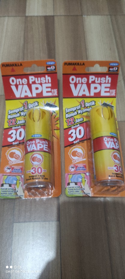 One Push Vape  30 Hari 10gr (all Varian)