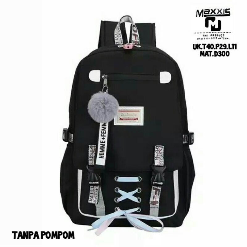 Tas Sekolah Anak Perempuan Sd Smp Sma Backpack Ransel Cowok Cewek Backpack Sekolah Kuliah Ker