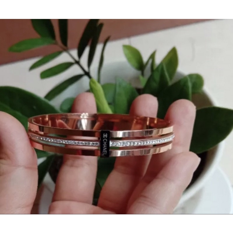 GELANG WANITA TITANIUM ASLI / AKSESORIS WANITA ASLI TITANIUM