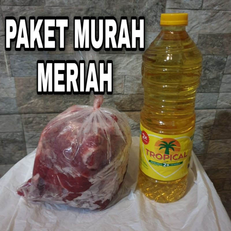 

PAKET DAGING GRATIS MINYAK 1 LITER