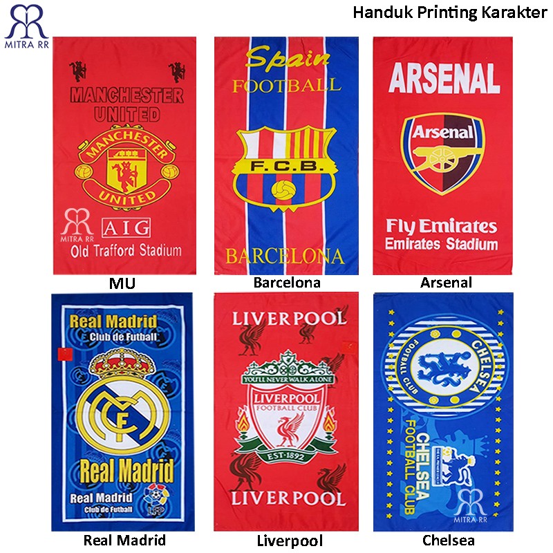 Handuk Mandi Anak - Handuk Karakter Printing Murah 70x140