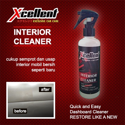 Xcellent Pembersih interior jok dasboard mobil paling ampuh penghilang noda interior cleaner Xcellent