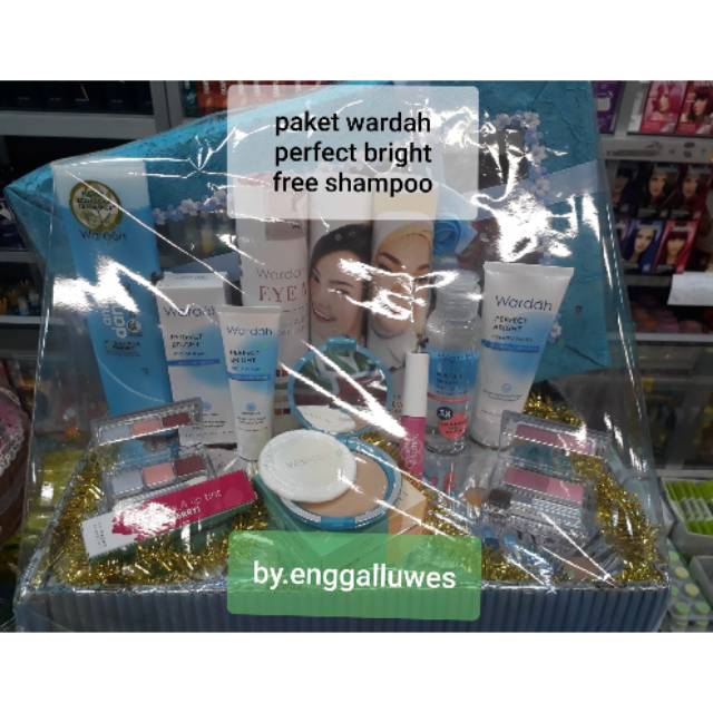 PAKET SESERAHAN WARDAH/paket seserahan mak up wardah