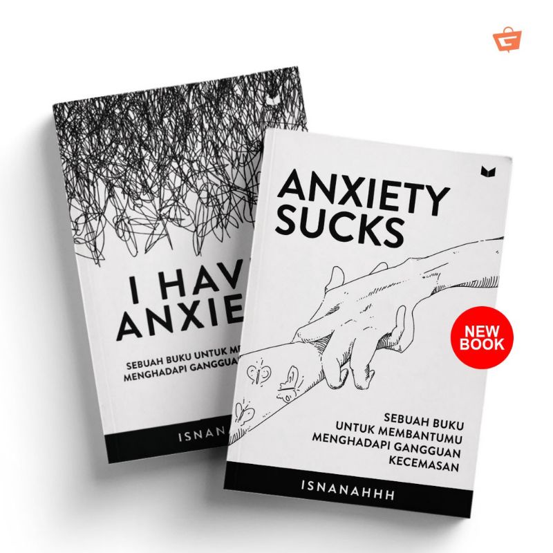 I HAVE ANXIETY BOOK / ANXIETY SUCKS