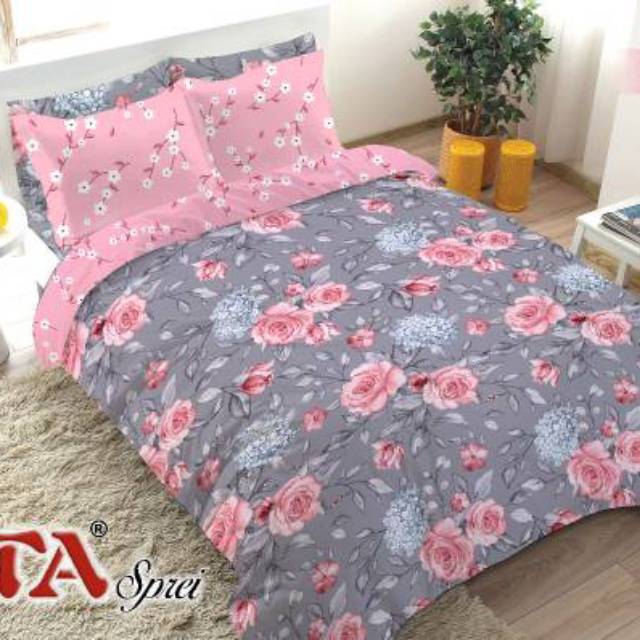 Fata Signature_bed Cover Set Fata Trinity Garden Uk.180x200/160x200