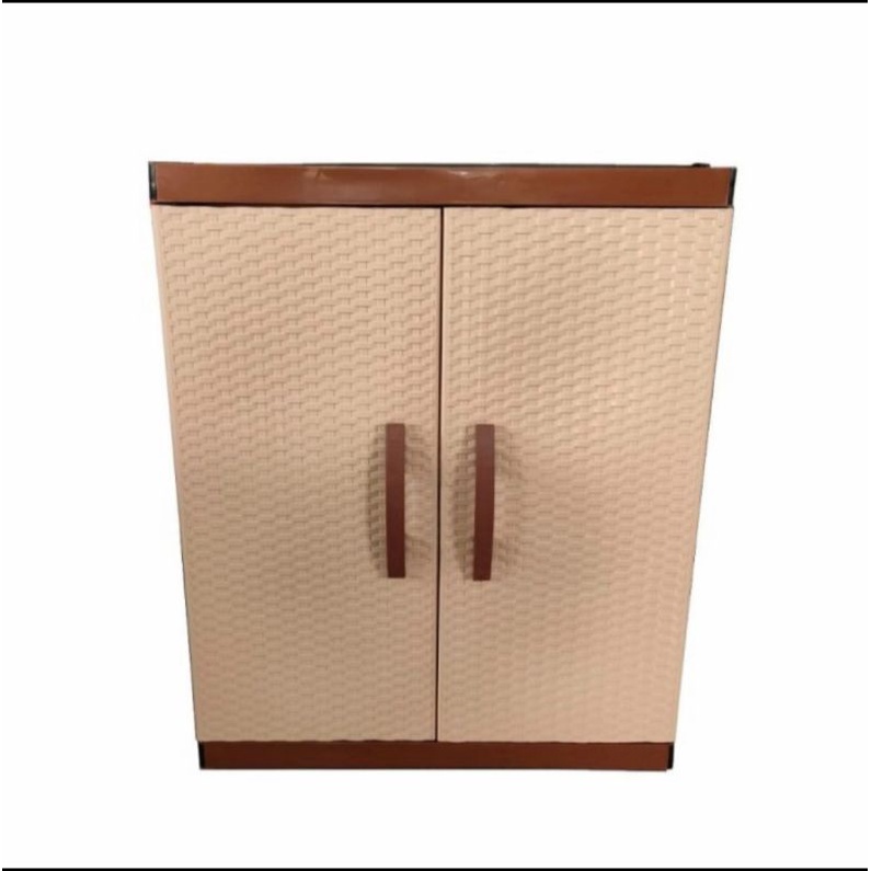 Lemari plastik jumbo 2 susun