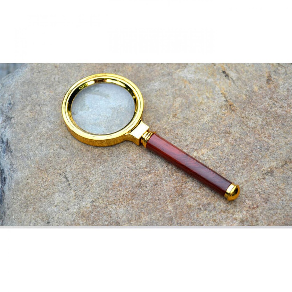 Termurah ! Handheld Magnifying Hand Lens Magnifier / Kaca Pembesar 60mm