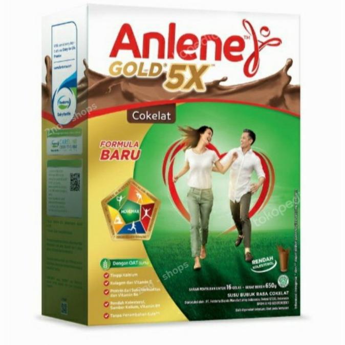 

[COD] Anlene Gold Plus Coklat 5X (650 gr) [COD]