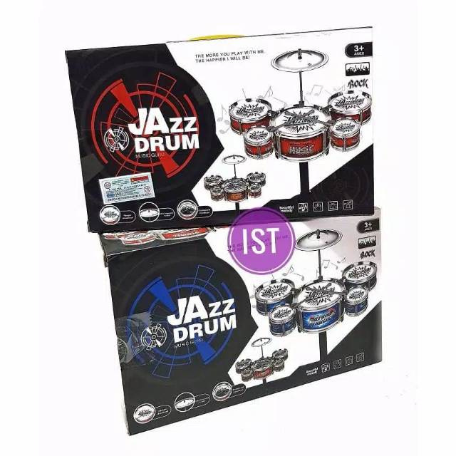  Mainan  anak  laki cowok  jazz drum drummer musik cymbal 