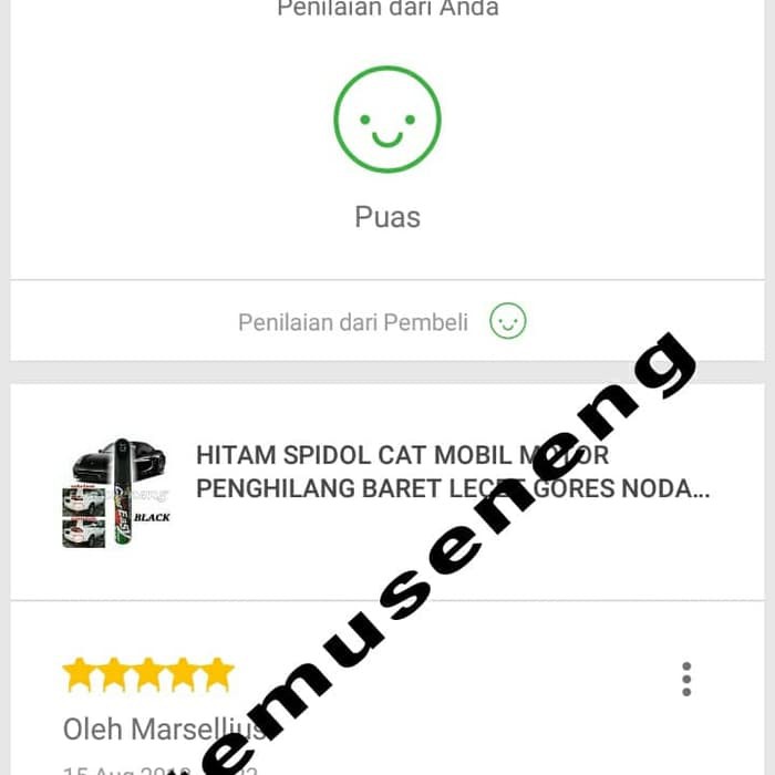 Hitam Ori Spidol Cat Mobil Motor Scratch Repair Penghilang Lecet Baret