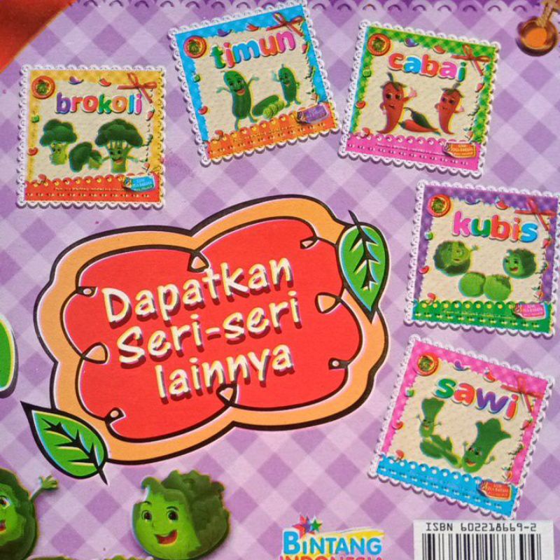 Buku Cerita KUBIS Untuk Anak / Bilingual