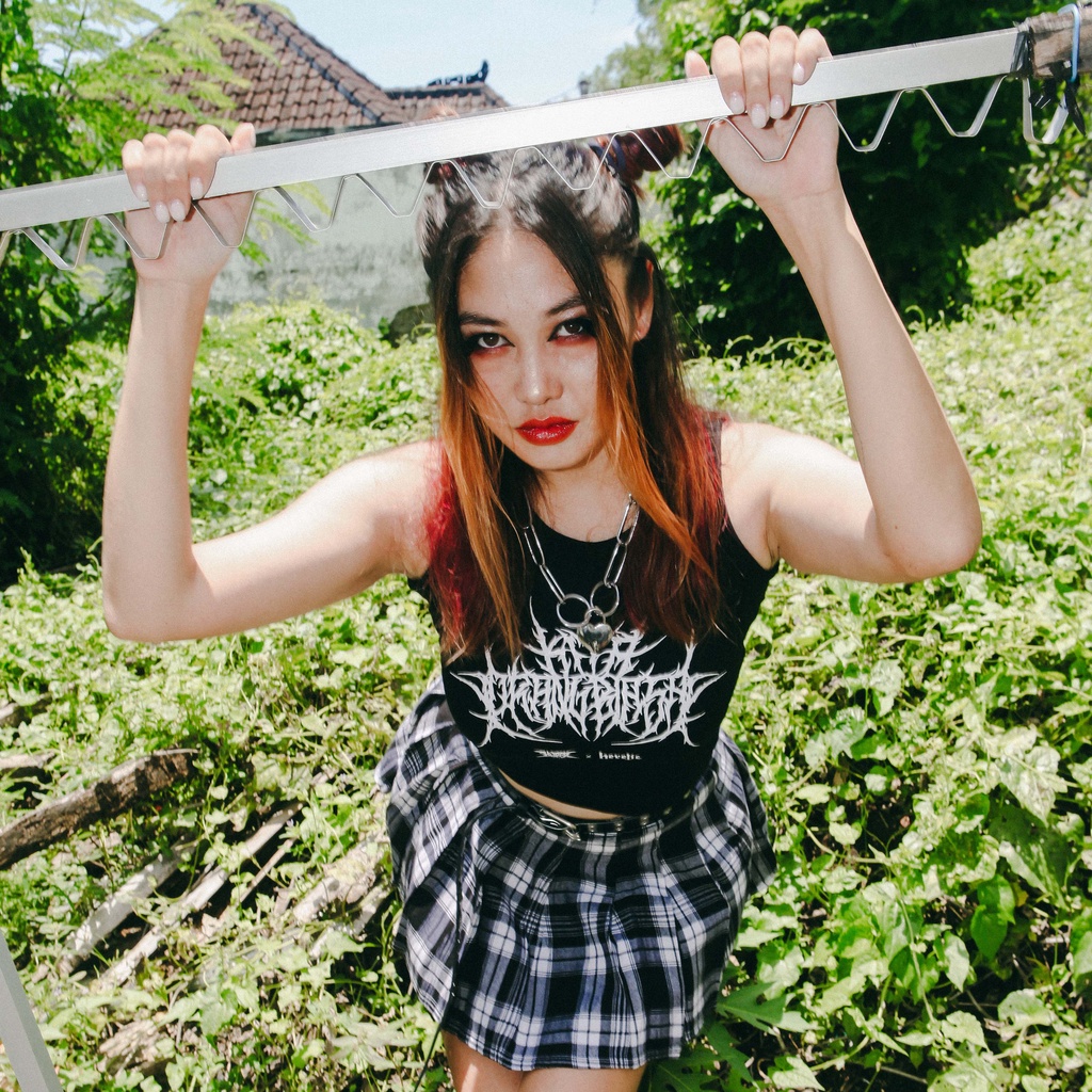 Heretic x Hyper Bunny - Cropped Tank Top - Kita Orang Biasa