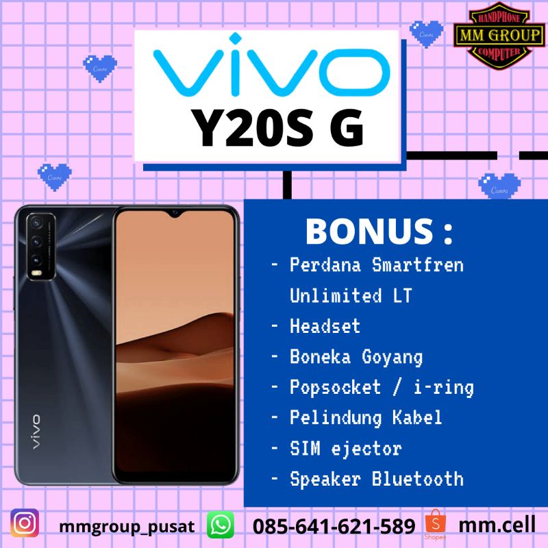 HP VIVO Y20S G RAM 4/128GB