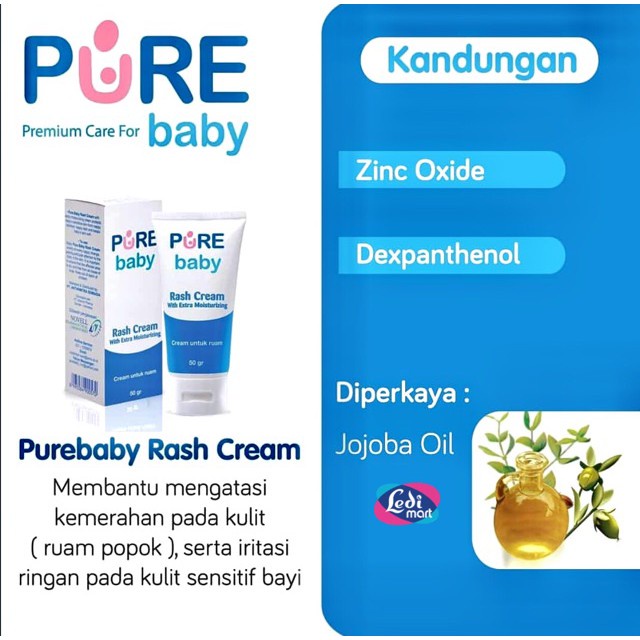 Pure Baby Rash Cream 50gr