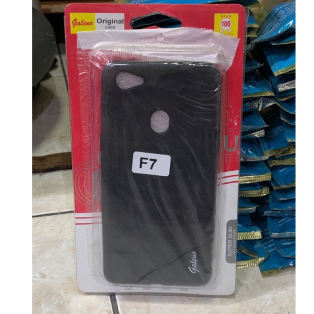 Case soft case Warna silikon Oppo F7