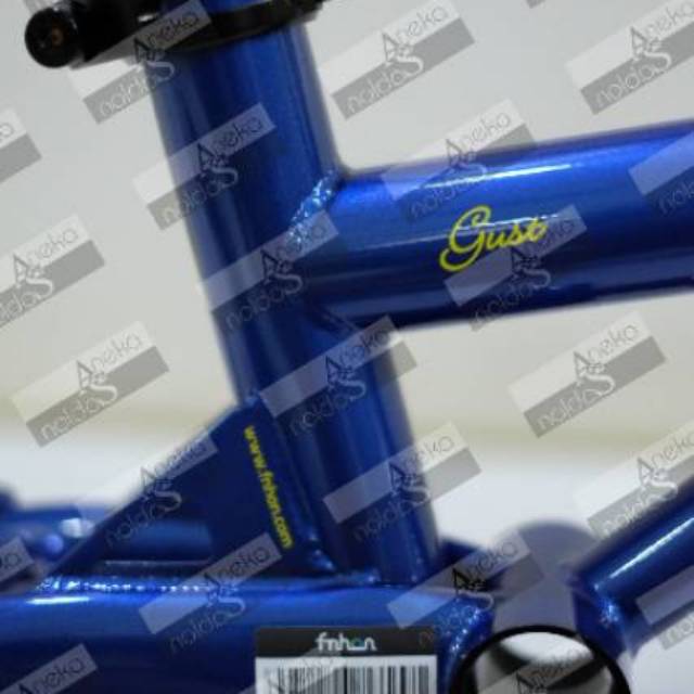 BRAND NEW Frame Set fnhon gust DB Discbrake Blue Biru  Limited ORIGINAL
