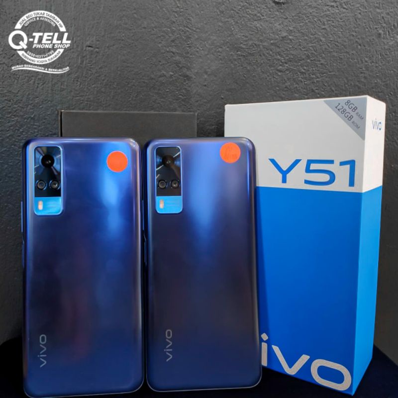 vivo y51 8/128 8 128 second