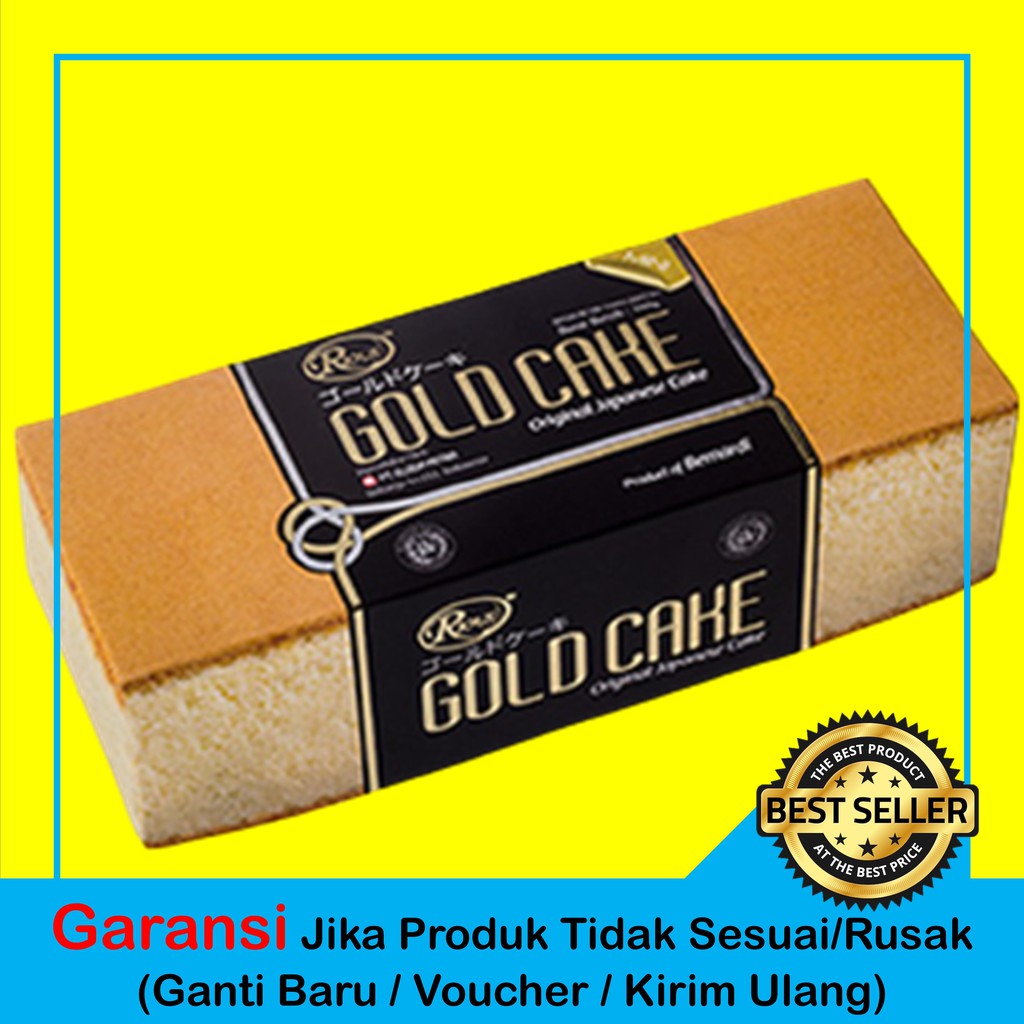 

RIO GOLD CAKE ORIGINAL | GOLD CAKE RIO RASA ORIGINAL