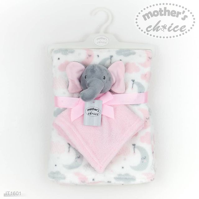 Mother's Choice Baby Blanket With Toy - Selimut Bayi + Boneka