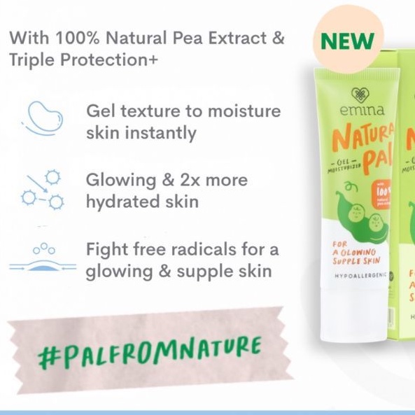 Emina Natura Pal Gel Moisturizer 20ml