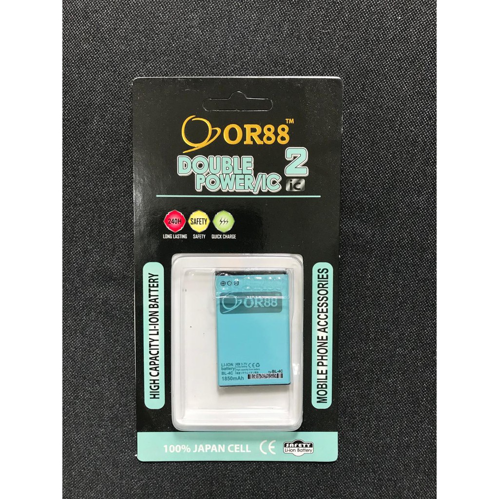 Baterai Batre Battery Double Power IC OR88/Oriens88 Nokia BL-4C