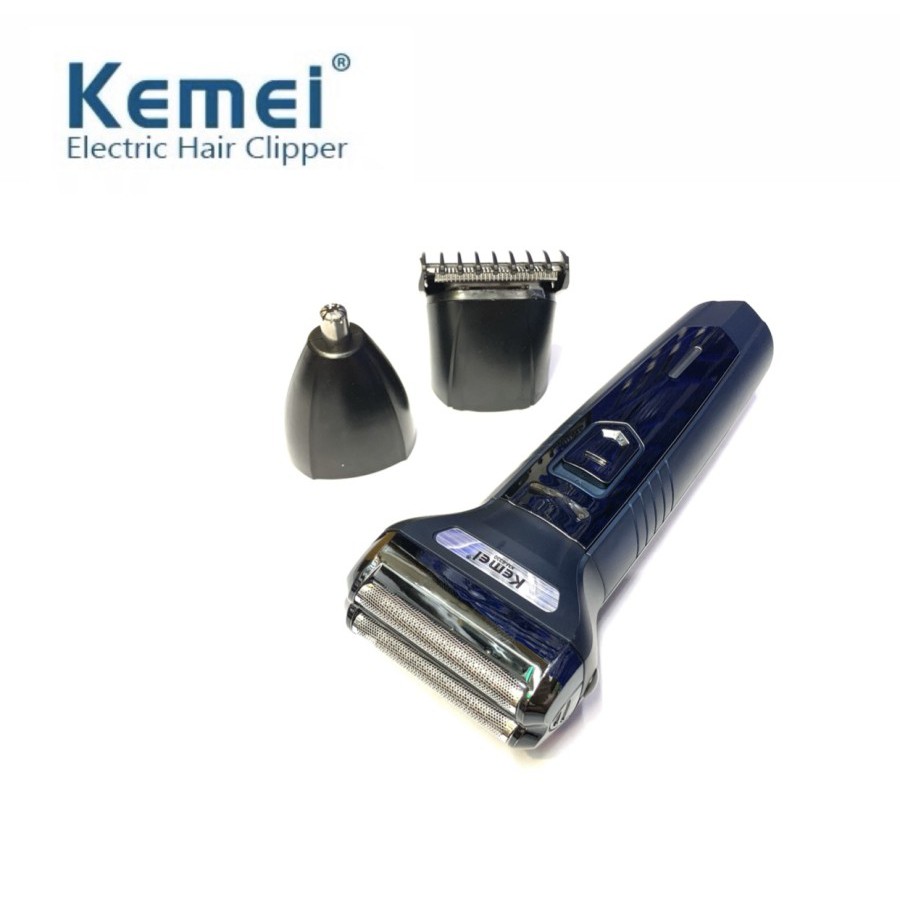 Kemei KM-6330 Alat Cukur Rambut Jenggot Kumis Bulu Hidung Shaver Multifungsi Hair Clipper KM 6330