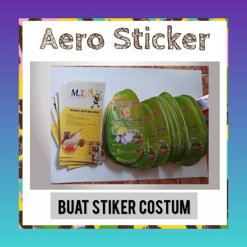 

Buat/Cetak/Sticker Stiker Costum ( Promo Murah) Harga Perlembar A4