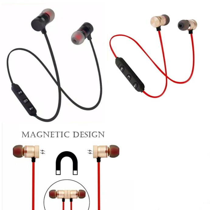 Headset Bluetooth Sport Magnetic Stereo Music and Call